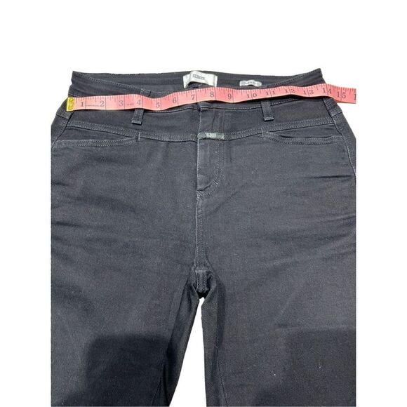 Closed Womens Mid-Rise Stretch Pusher Skinny Jeans Dark Grey Dark Wash Size 27 - Picture 10 of 15
